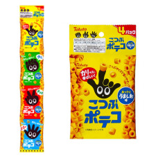 Tohato Kotsubu Poteco連續4包(枝豆)(11166-1)*15條/箱