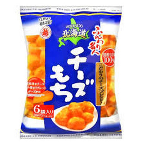 越後製菓 名人北海道芝士米菓 66G*12包/箱