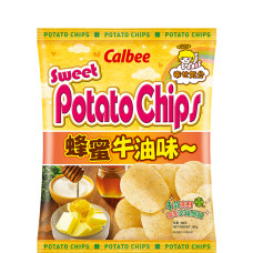 Calbee卡樂B 蜂蜜牛油薯片 60g x 20*箱